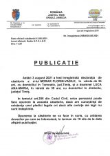 Declaratie de casatorie Morar Florin Vasile-Luca ana Maria