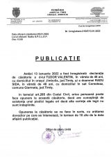 Declaratie de casatorie Tudor Valentin-Radu Sida