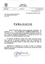  Declaratie de casatorie Patrolea Cosmin Constantin-Karcsi Alexandra
